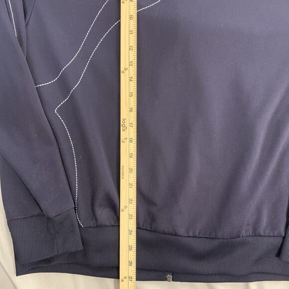 Puma Sport Lifestyle Track Jacket Men’s XL Blue Full Zip Warmup - Picture 7 of 8